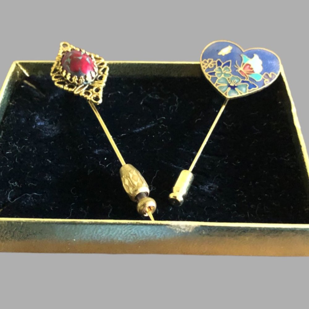 Vintage stick pins (Qty. 2)